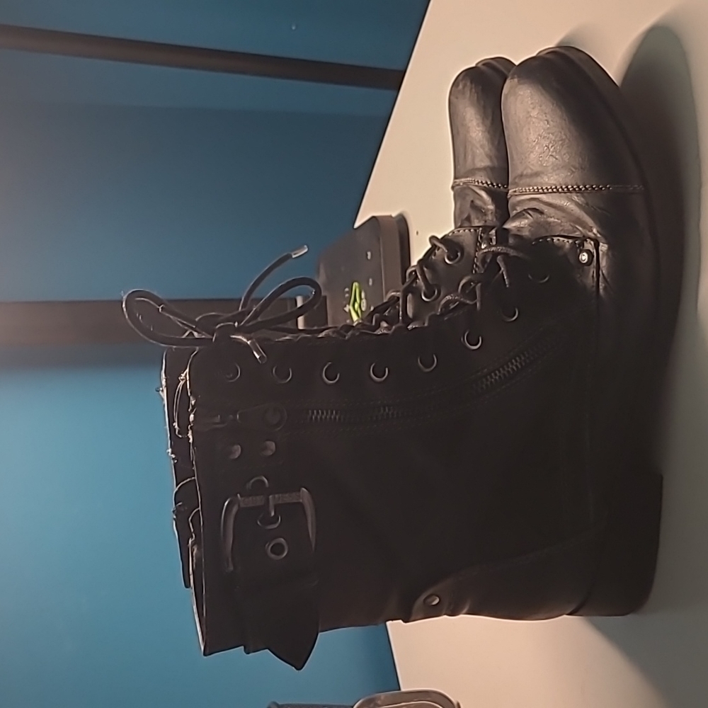 Black Boots Guess Womens 9